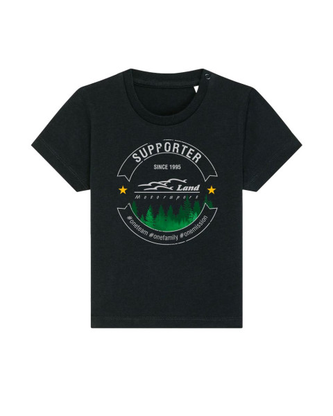T-Shirt Baby Supporter Classic schwarz
