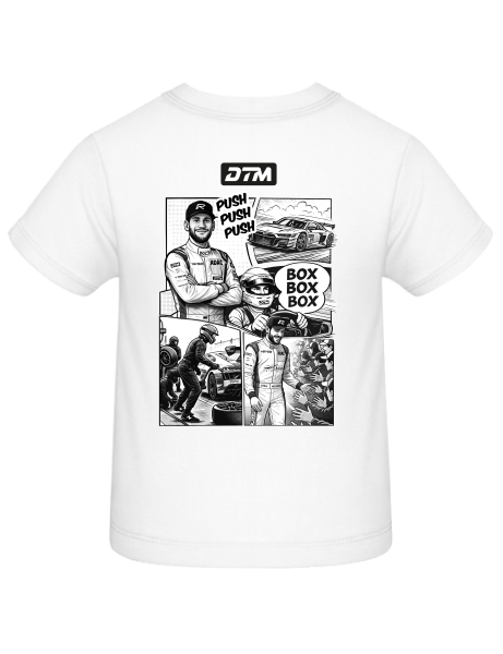 T-Shirt Baby "Comic" weiß