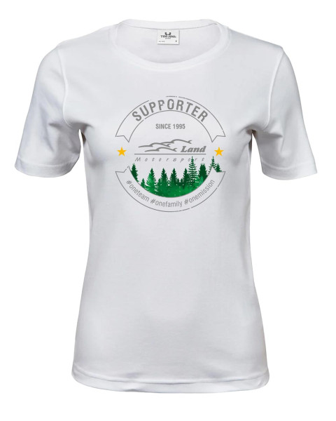 T-Shirt Women Supoorter Classic weiß