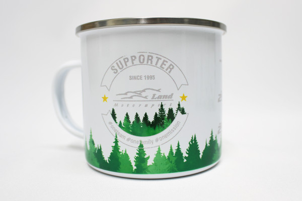 Emaille-Tasse Nürburgring "Supporter"