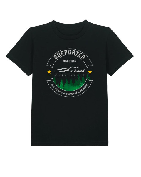 T-Shirt Kids Supporter Classic schwarz