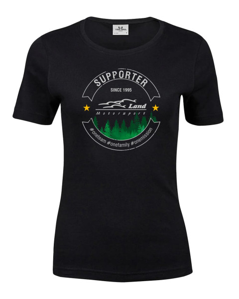 T-Shirt Women Supoorter Classic schwarz
