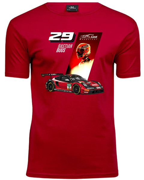 T-Shirt Men Fanwear 2026 rot