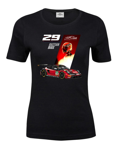 T-Shirt Women Fanwear 2026 schwarz