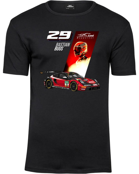 T-Shirt Men Fanwear 2026 schwarz